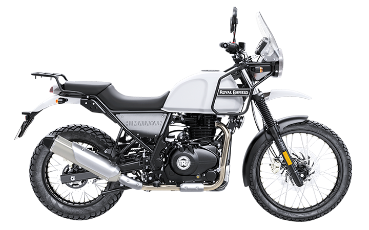 Royal Enfield Himalayan bike available for rent in Siliguri and Guwahati - Perfect for adventure and road trips.
